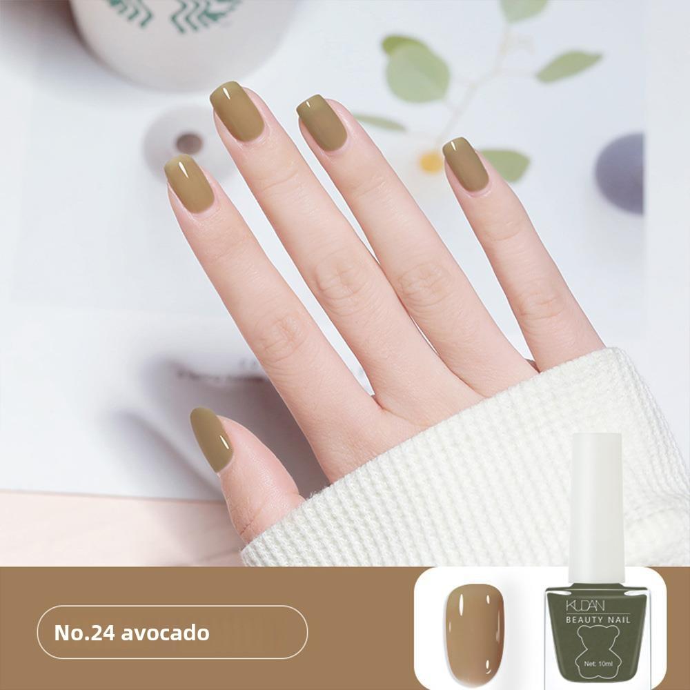 Лак для ногтей Ice-clear на водной основе, не требует выпекания, быстросохнущий, долговечный, отрывающийся лак для ногтей